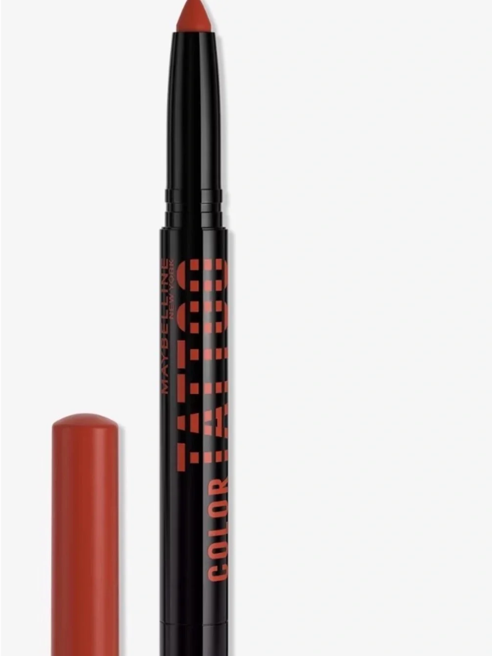 Maybelline Color Show Eyeshadow Sticks — Silver & Brick Red